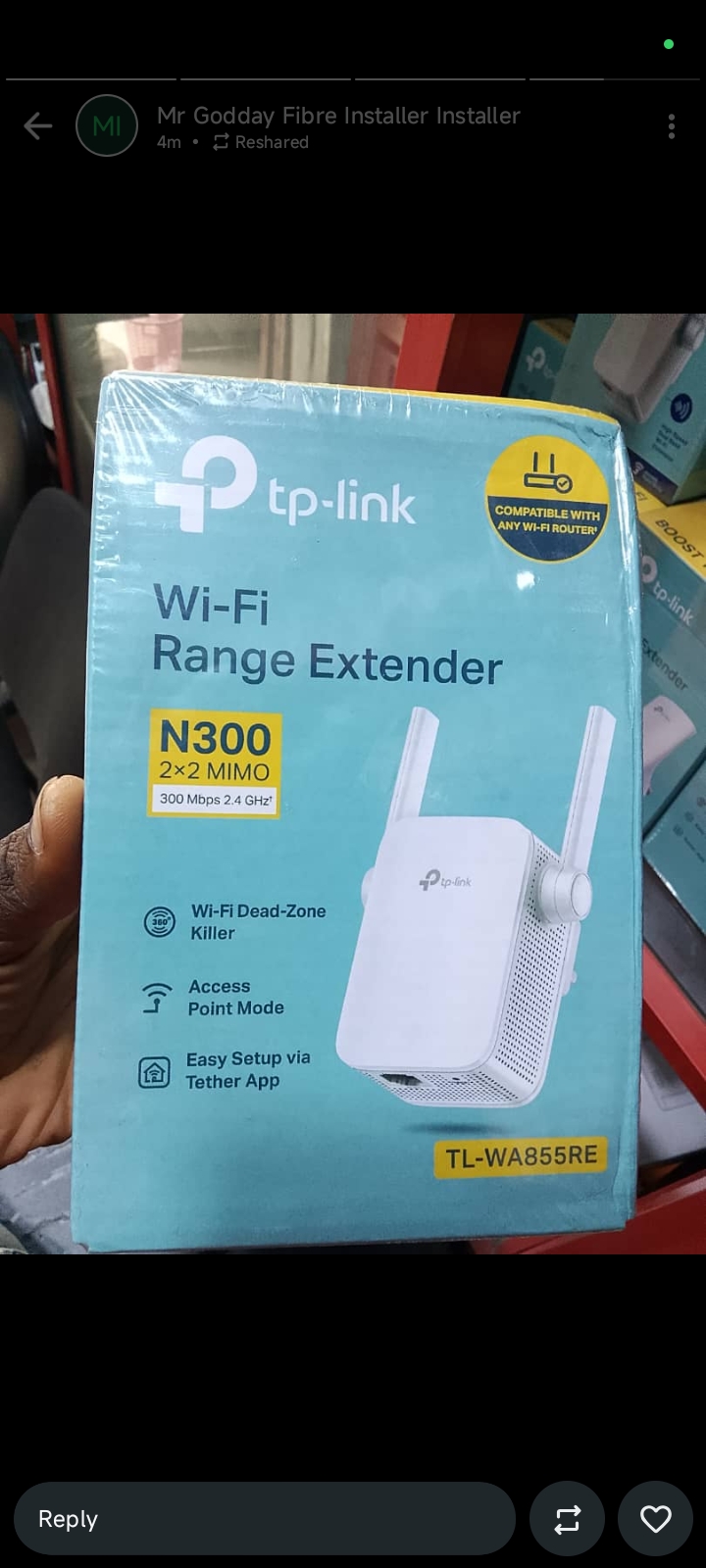 WiFi wireless extender