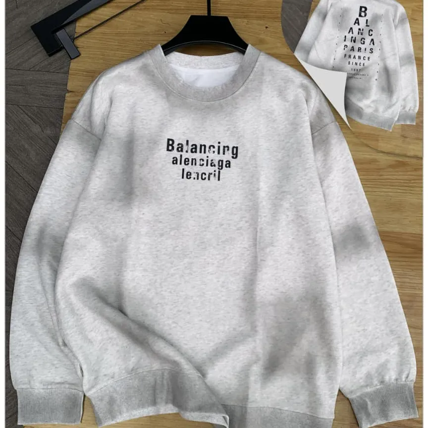 Oversized Graphic Crewneck Sweatshirt, inspired by high-fashion aesthetics