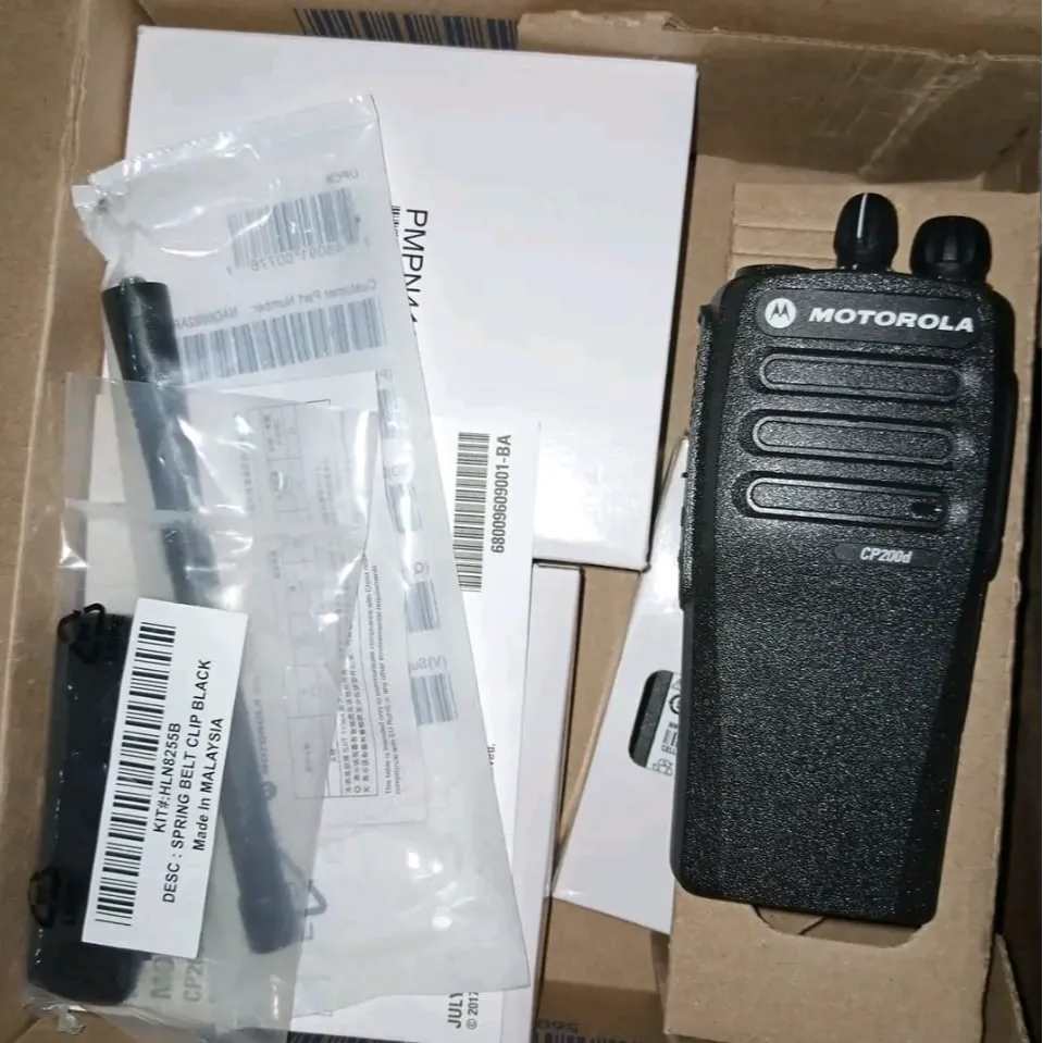 Motorola CP200d portable two-way radio