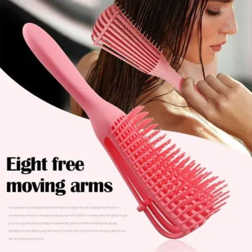 Detangling Hair Brush Wigs Straight Curly Natural Hair