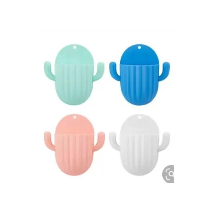 Tooth Paste & Brush Holder-4units