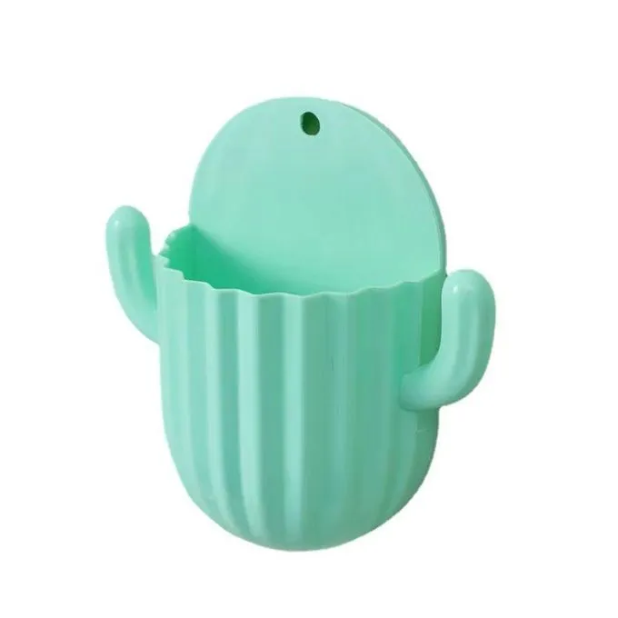 Tooth Paste & Brush Holder-green