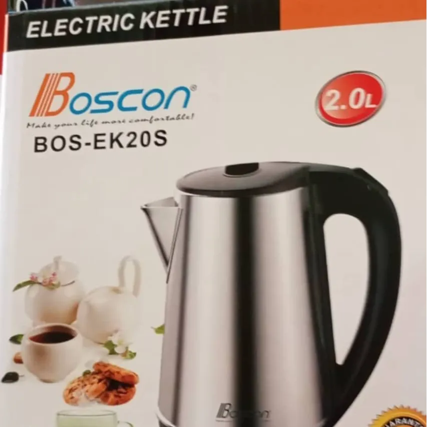 Boscon 2.0L Stainless Steel Electric Kettle / Electric Jug