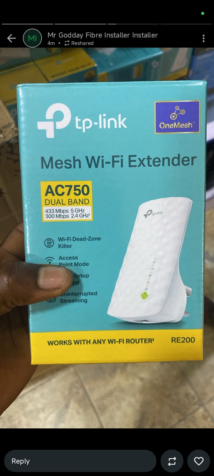 WiFi wireless extender