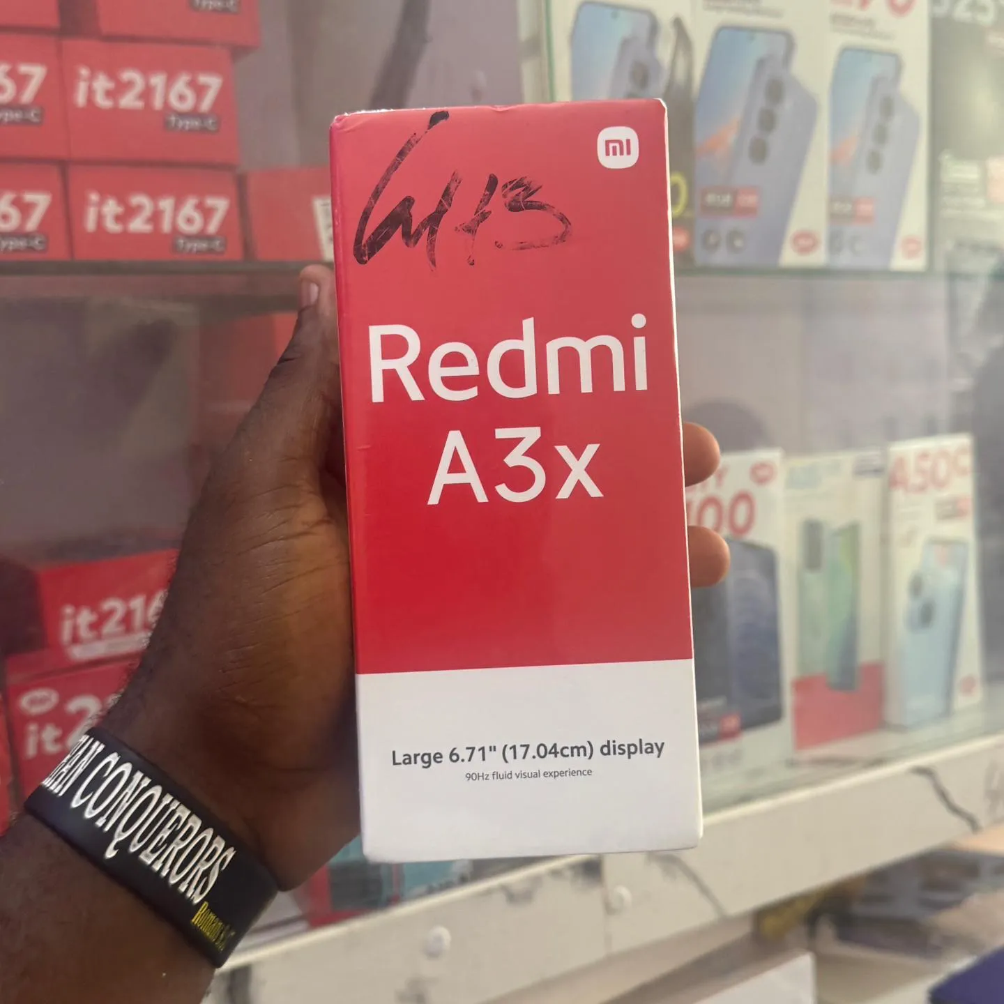 Redmi A3x smartphone 64gb 3Ram